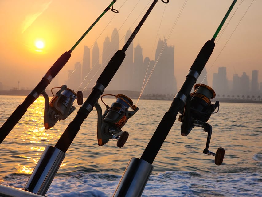 Dubai: Private Fishing Trip in the Deep Sea with BBQ Meal