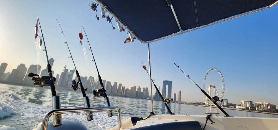 Dubai: Private Fishing Trip in the Deep Sea with BBQ Meal