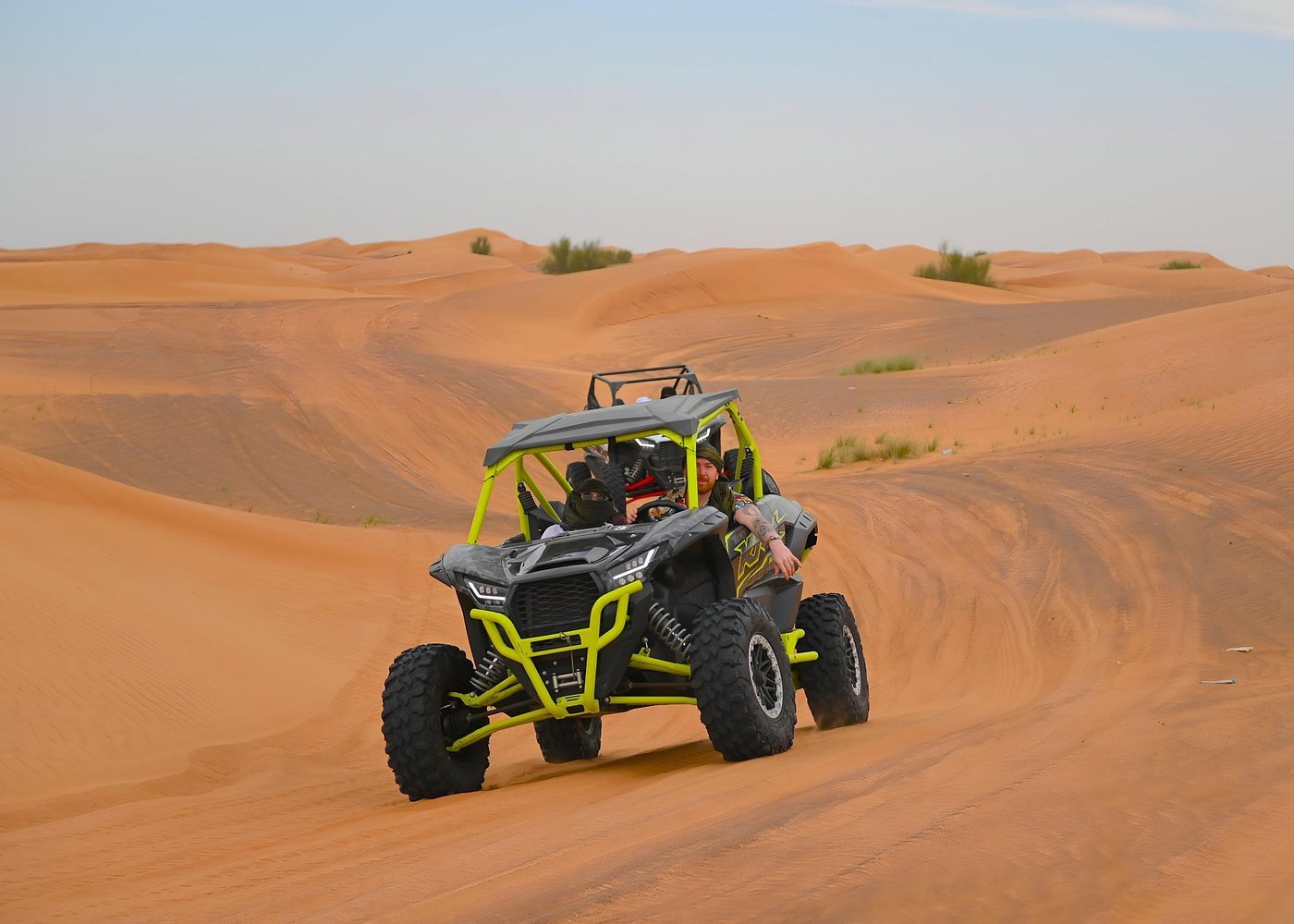 Dubai: Self - Drive Buggy Adventure with Camel Ride and Sandboarding