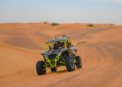 Dubai: Self - Drive Buggy Adventure with Camel Ride and Sandboarding