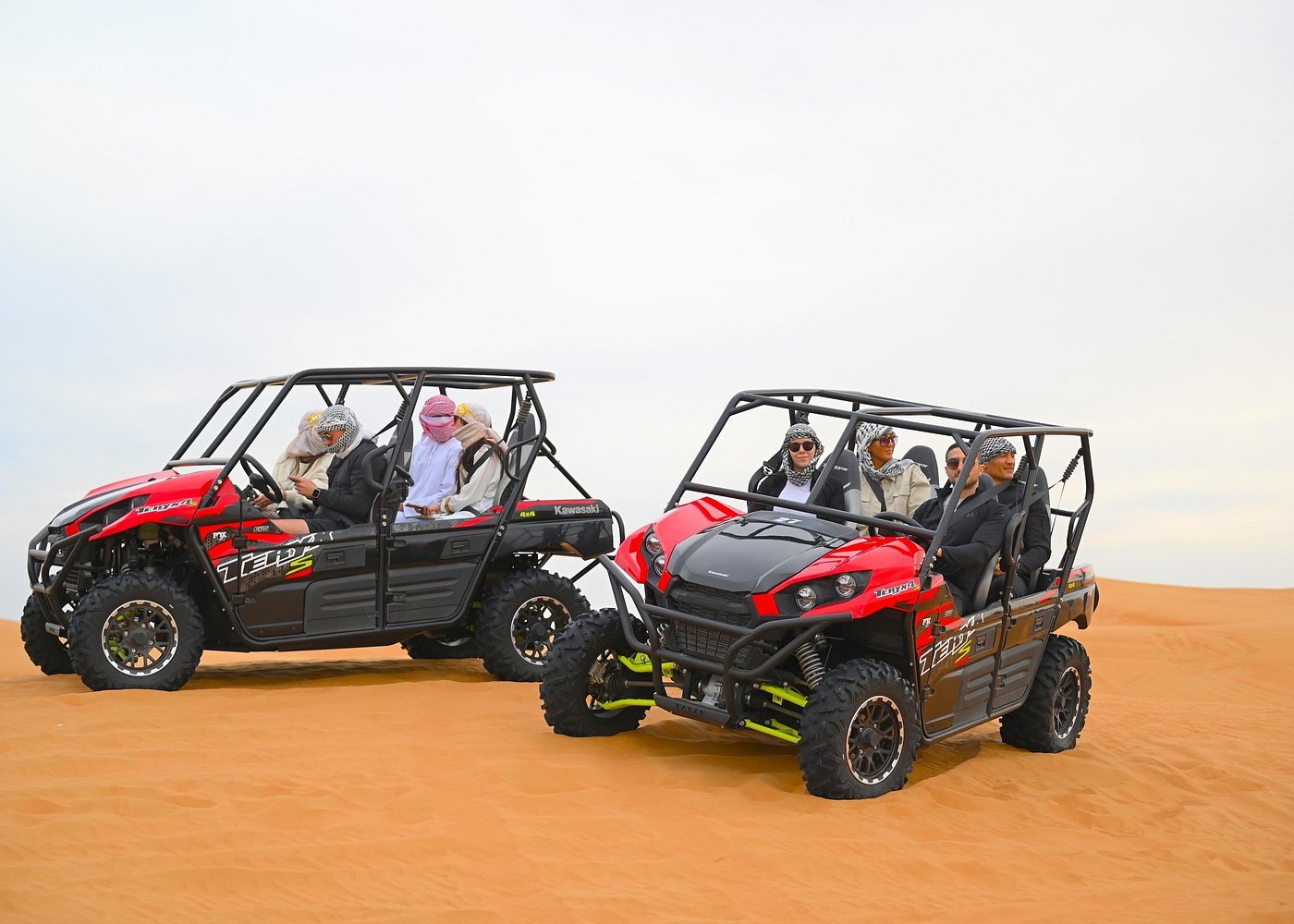 Dubai: Self - Drive Buggy Adventure with Camel Ride and Sandboarding