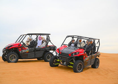Dubai: Self - Drive Buggy Adventure with Camel Ride and Sandboarding
