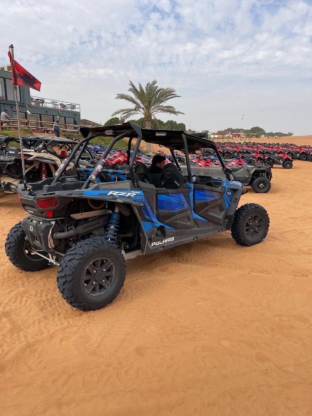 Dubai: Sunrise Desert Safari with Dune Bashing, Camel Ride and Sandboarding