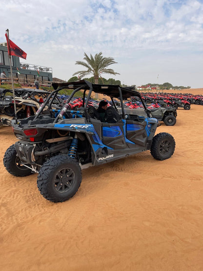 Dubai: Sunrise Desert Safari with Dune Bashing, Camel Ride and Sandboarding