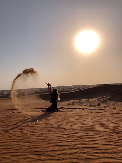 Dubai: Sunrise Desert Safari with Dune Bashing, Camel Ride and Sandboarding