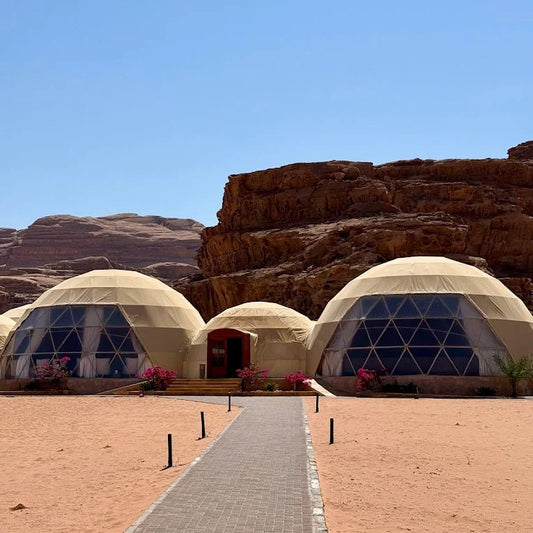 From Amman: 2 - Day Private Tour to Petra, Wadi Rum, and the Dead Sea with Bubble Room Stay