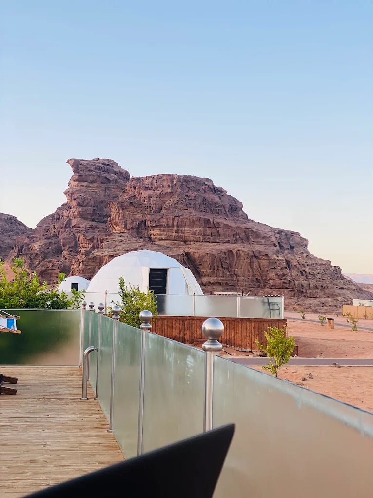 From Amman: 2 - Day Private Tour to Petra, Wadi Rum, and the Dead Sea with Bubble Room Stay