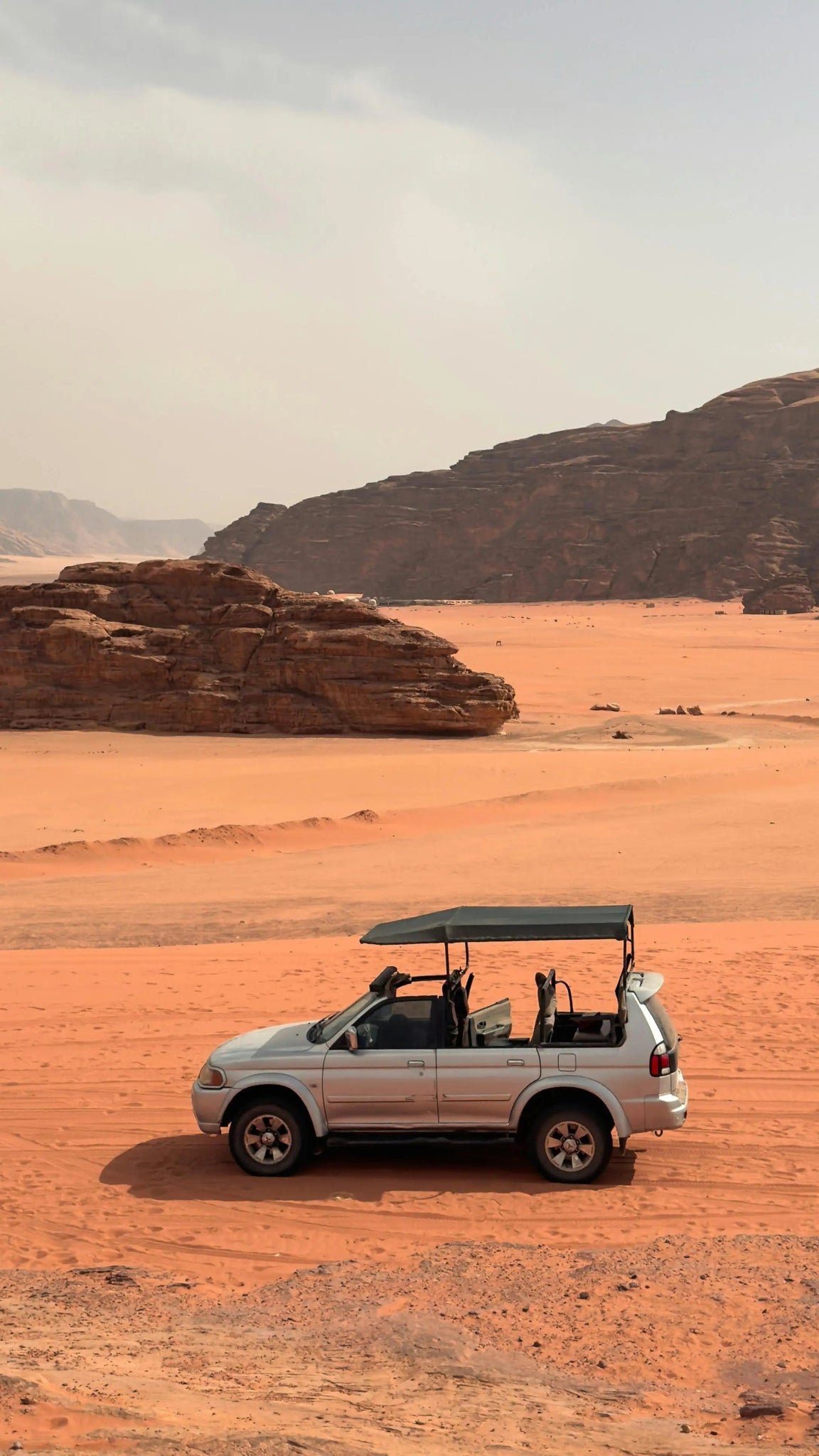 From Amman: 2 - Day Private Tour to Petra, Wadi Rum, and the Dead Sea with Bubble Room Stay