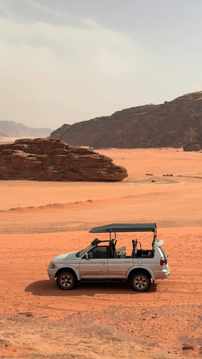 From Amman: 2 - Day Private Tour to Petra, Wadi Rum, and the Dead Sea with Bubble Room Stay