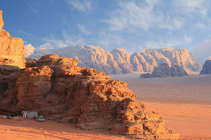 From Amman: 3 - Day Private Tour of Petra, Wadi Rum 4x4 Safari and Dead Sea
