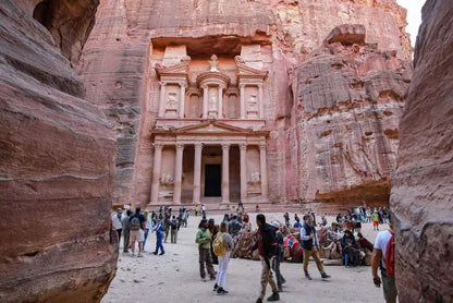From Amman: 3 - Day Private Tour of Petra, Wadi Rum 4x4 Safari and Dead Sea