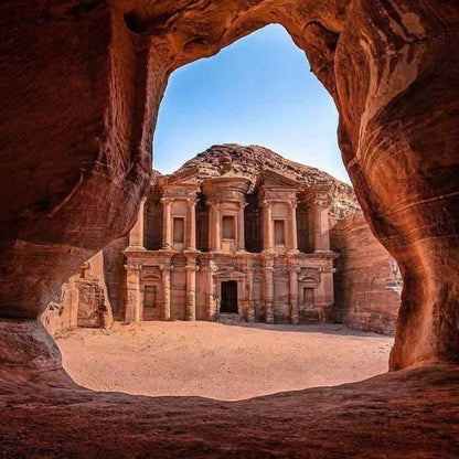 From Amman: Petra and Dead Sea Private Full Day Tour