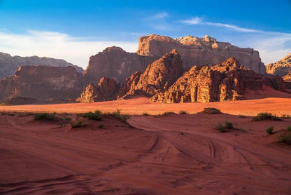 From Amman: Petra and Wadi Rum Private Day Tour with Optional 4x4 Safari