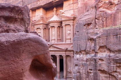 From Amman: Petra and Wadi Rum Private Day Tour with Optional 4x4 Safari