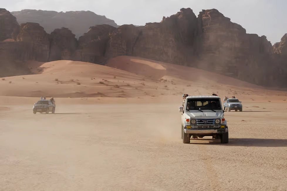 From Amman: Petra and Wadi Rum Private Day Tour with Optional 4x4 Safari