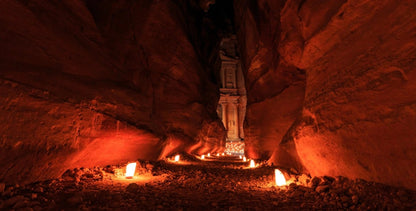 From Amman: Petra Light Festival Magical Night Tour with Optional Day Visit