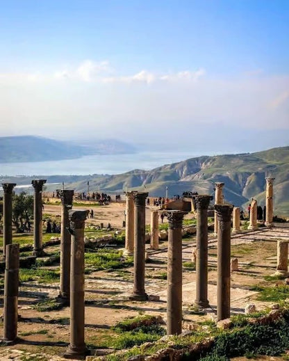 From Amman: Private Tour to Jerash, Ajloun Castle, and Umm Qais