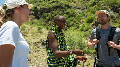 From Arusha or Moshi: Materuni Waterfall, Coffee Farm and Chemka Hot Springs Day Tour