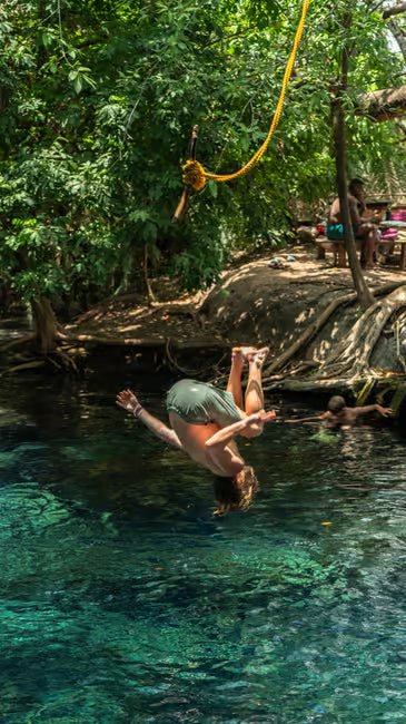 From Arusha or Moshi: Materuni Waterfall, Coffee Farm and Chemka Hot Springs Day Tour