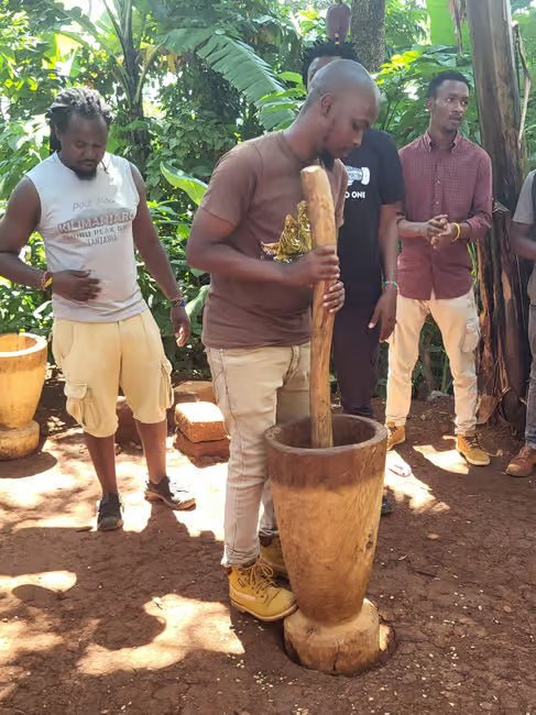 From Arusha or Moshi: Materuni Waterfall, Coffee Farm and Chemka Hot Springs Day Tour