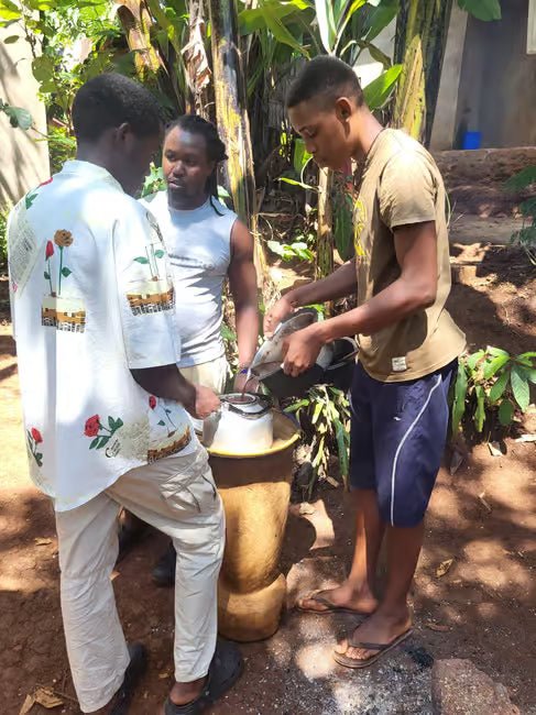 From Arusha or Moshi: Materuni Waterfall, Coffee Farm and Chemka Hot Springs Day Tour