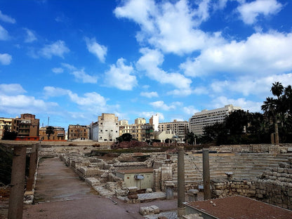 From Cairo: Private Day Tour to Alexandria with Roman Theatre, Pompey's Pillar and Seafood Lunch