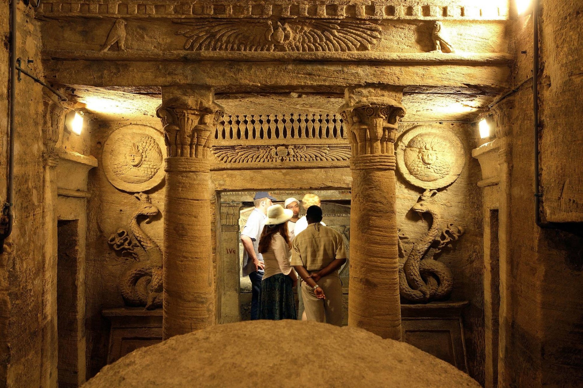 From Cairo: Private Day Tour to Alexandria with Roman Theatre, Pompey's Pillar and Seafood Lunch