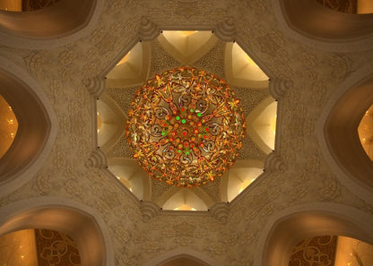 From Dubai: Abu Dhabi City Tour with Sheikh Zayed Grand Mosque and Louvre Museum Visit