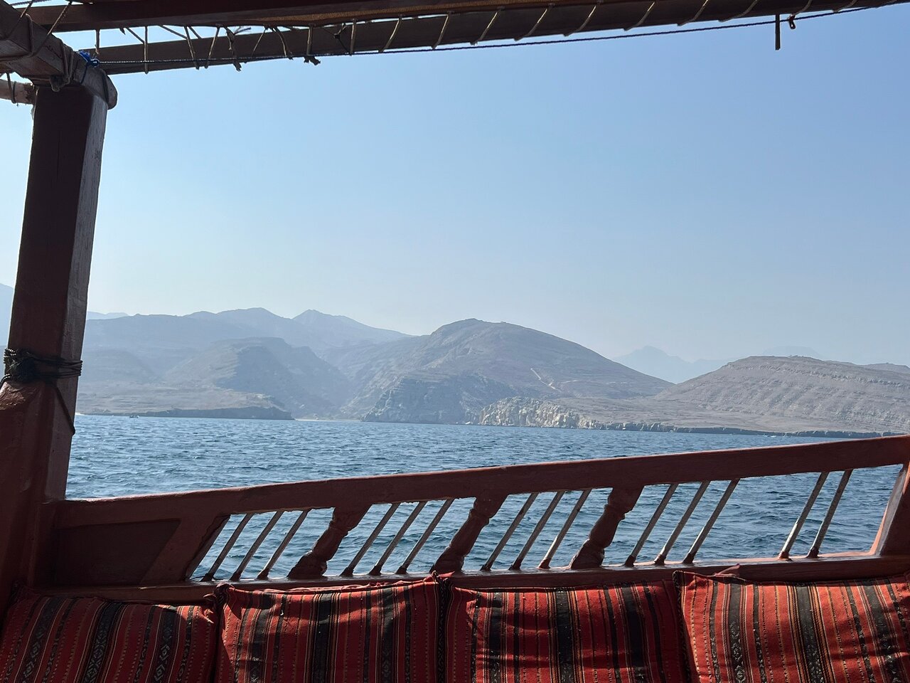 From Khasab: Half - Day Musandam Fjords Dhow Cruise