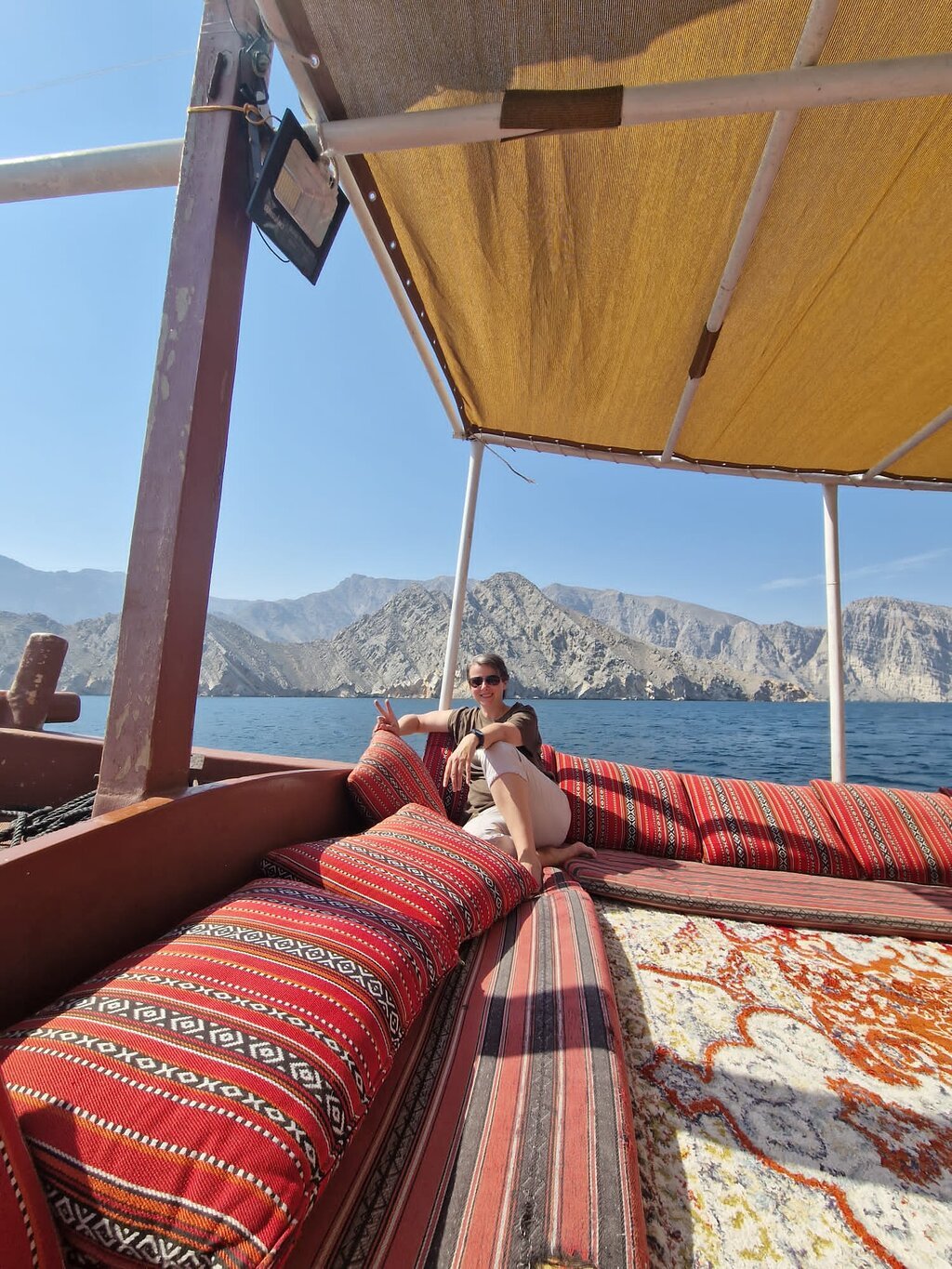 From Khasab: Half - Day Musandam Fjords Dhow Cruise