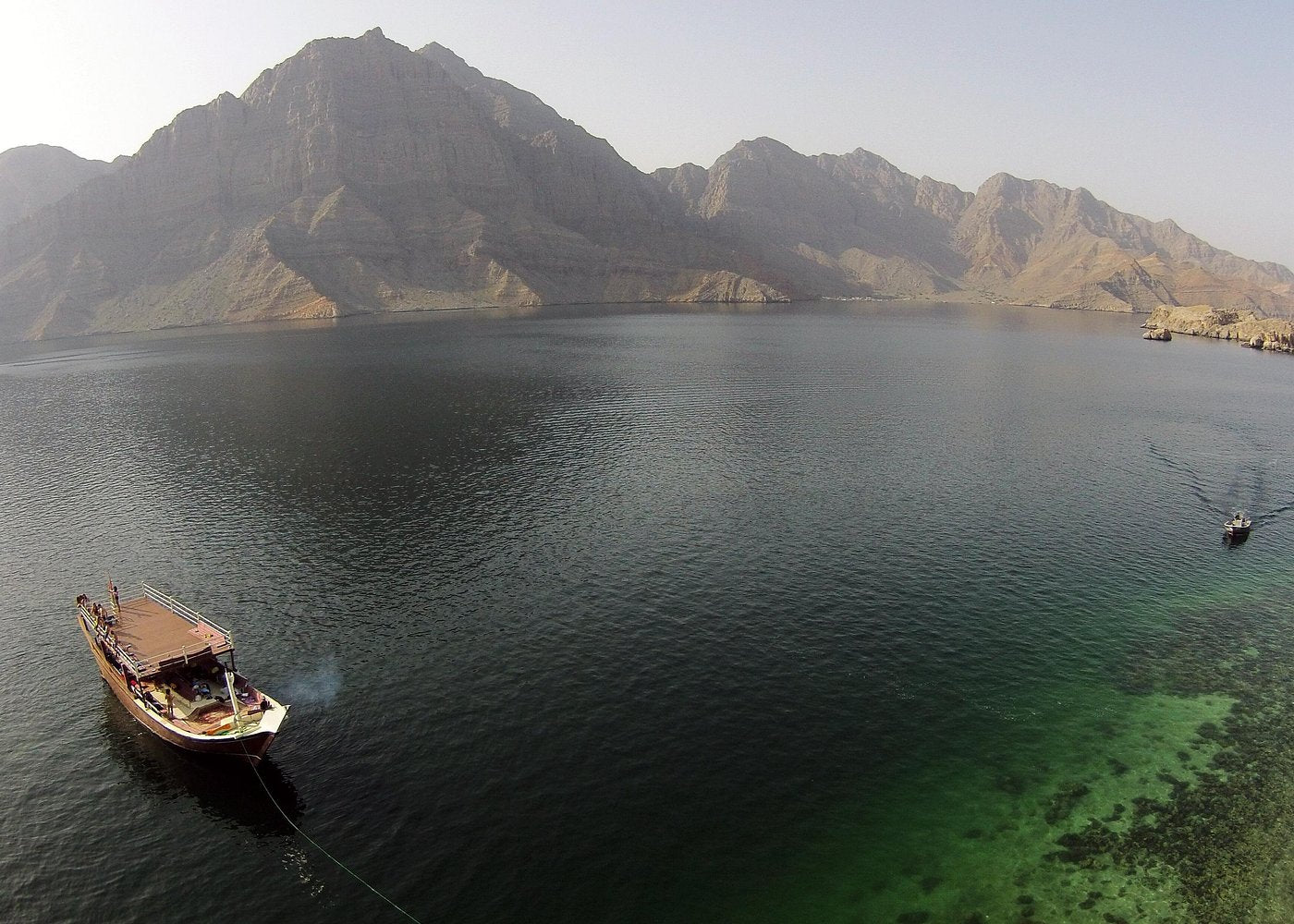 From Khasab: Half - Day Musandam Fjords Dhow Cruise