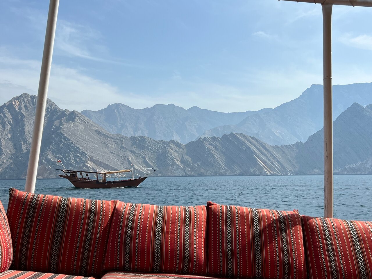From Khasab: Half - Day Musandam Fjords Dhow Cruise