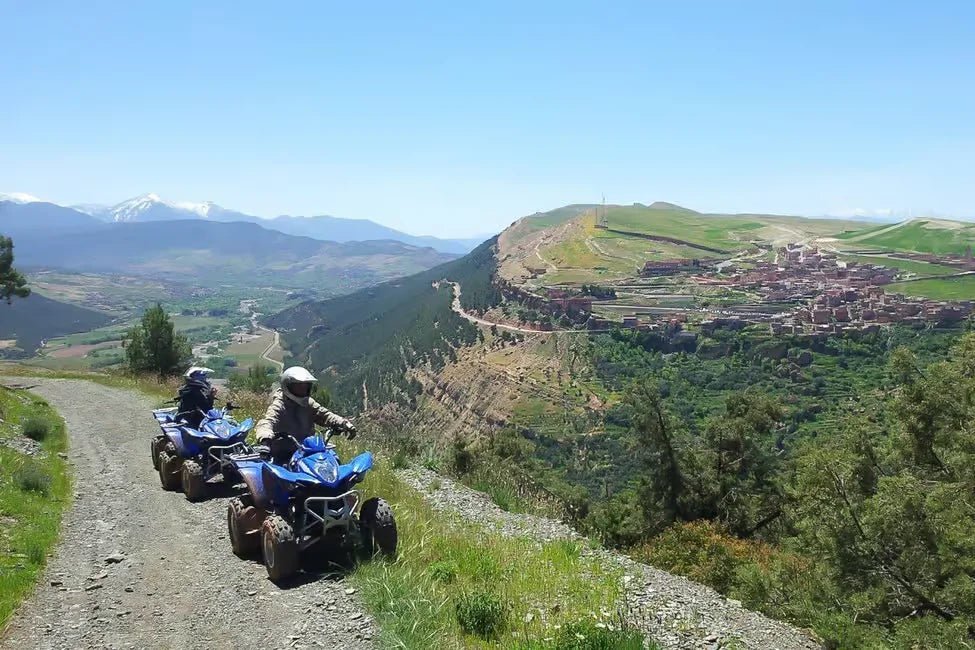 From Marrakech: Agafay Desert Camel Ride and Quad Bike Tour
