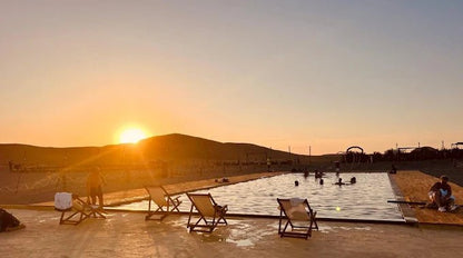 From Marrakech: Agafay Desert Quad Biking, Camel Ride, and Dinner with Fire Show