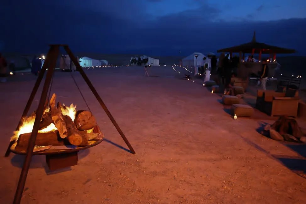 From Marrakech: Agafay Desert Sunset Camel Ride with Dinner