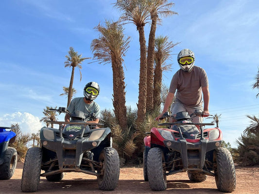 From Marrakech: Camel Ride and Quad Bike Experience in Palmeraie
