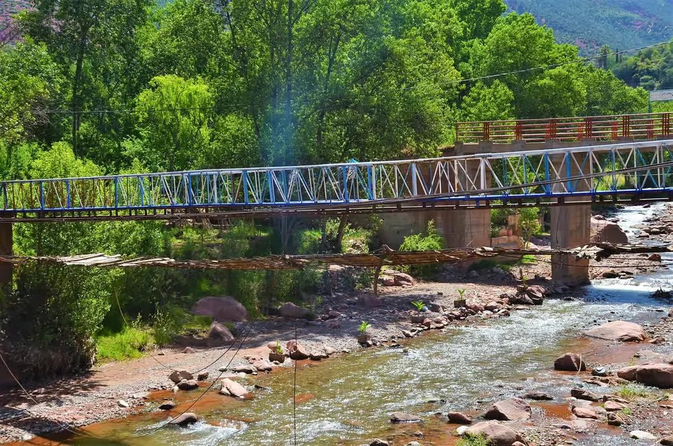 From Marrakech: Ourika Valley Day with Guided Waterfall Hike