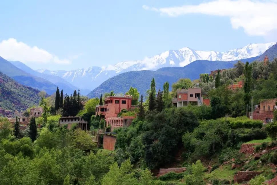 From Marrakech: Ourika Valley Day with Guided Waterfall Hike