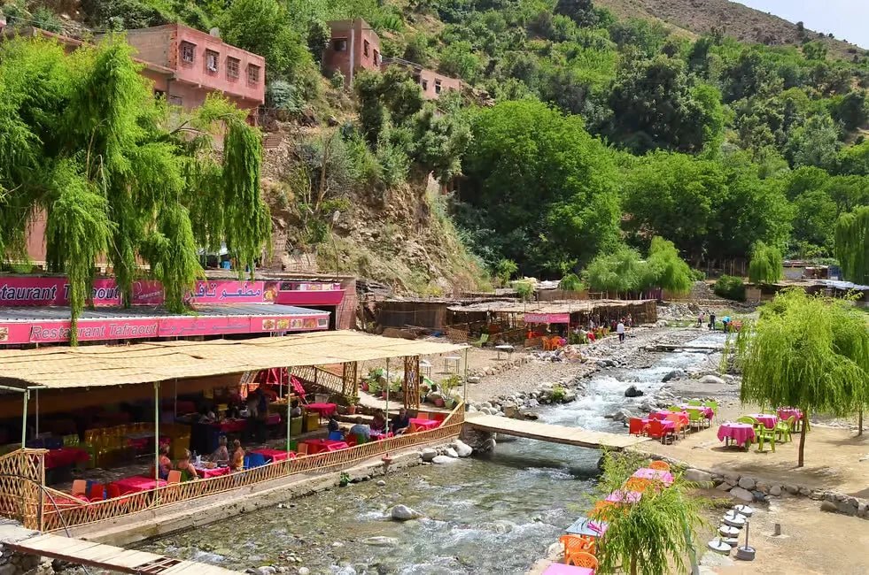 From Marrakech: Ourika Valley Day with Guided Waterfall Hike
