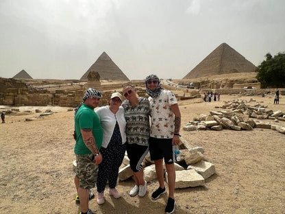 From Marsa Alam: Giza Pyramids and Egyptian Museum Day Trip by Plane