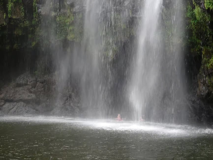 From Moshi or Arusha: Materuni Waterfall and Chemka Hot Springs Tour