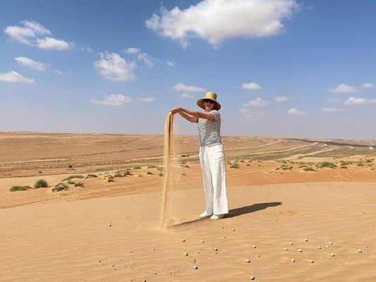 From Muscat: Wadi Bani Khalid and Wahiba Desert Overnight Tour