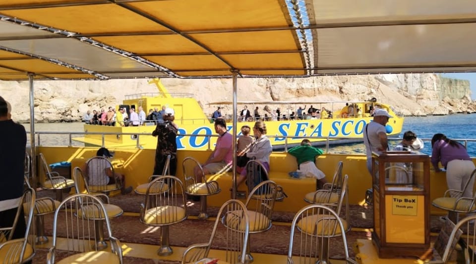 From Port Safaga: Royal Seascope Semi - Submarine and Snorkeling Trip in Makadi Bay