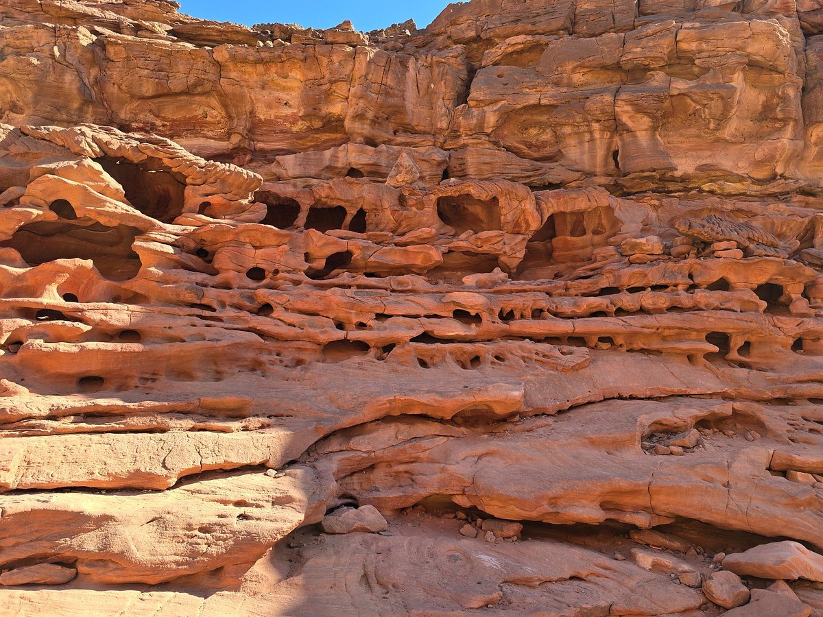 From Sharm El Sheikh: Colored Salama Canyon & Snorkeling at Dahab