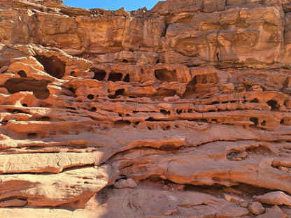 From Sharm El Sheikh: Colored Salama Canyon & Snorkeling at Dahab