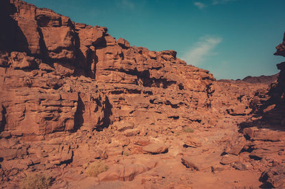 From Sharm El Sheikh: Day Trip to Dahab Colored Canyon and Blue Hole with Snorkeling