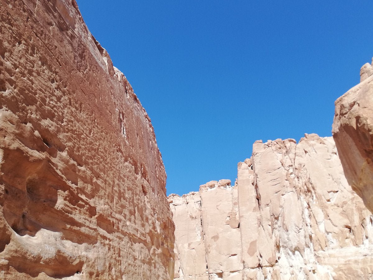 From Sharm El Sheikh: Salama Colored Canyon, Three Pools and Dahab Jeep Safari Adventure