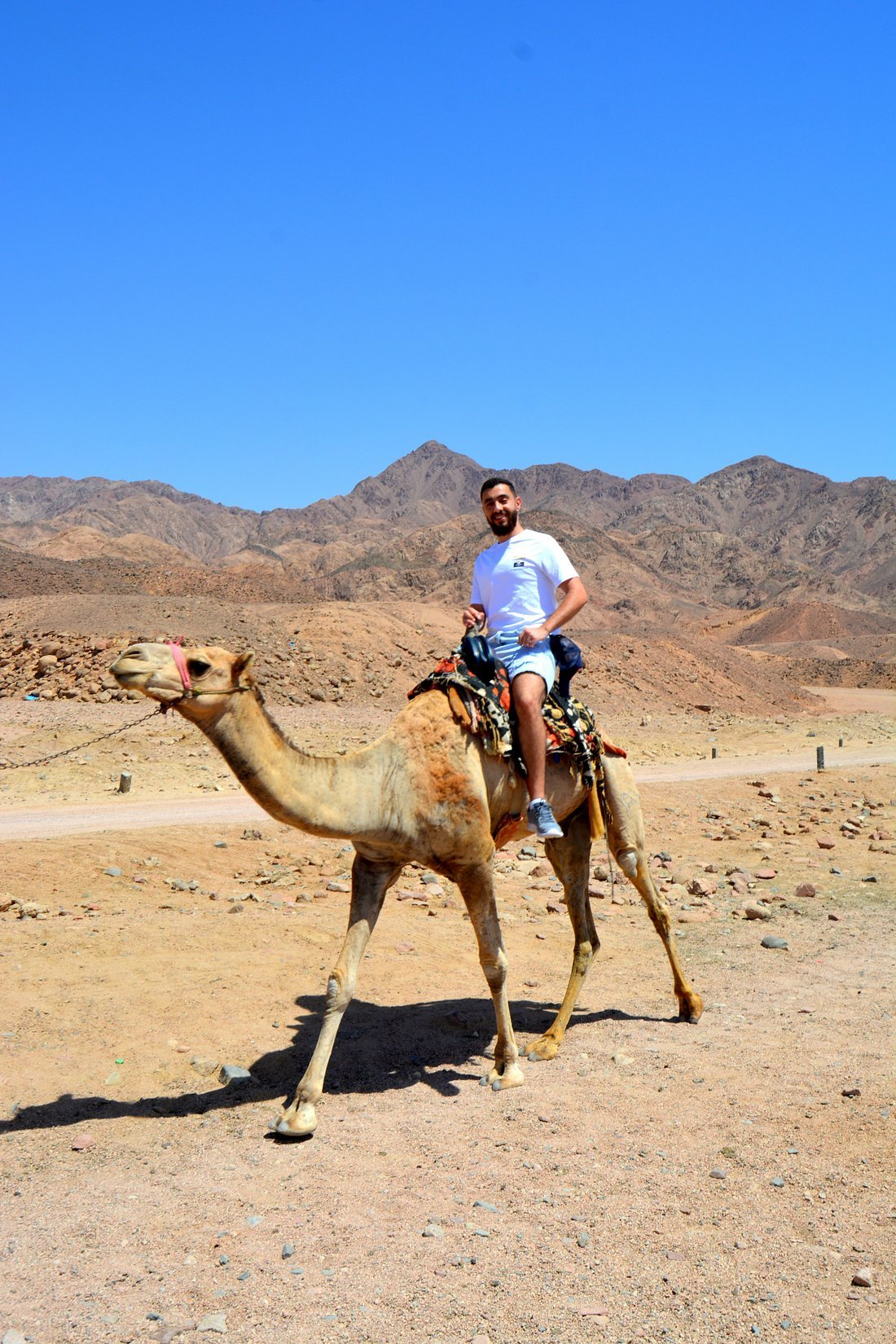 From Sharm El Sheikh: Salama Colored Canyon, Three Pools and Dahab Jeep Safari Adventure