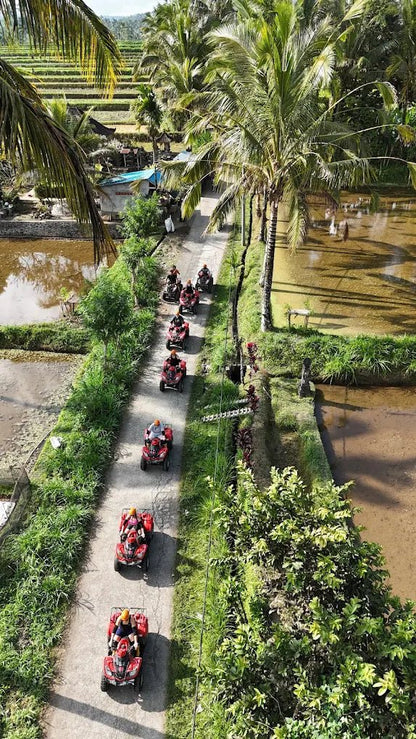 From Ubud: Bali ATV Ride and Ayung River Rafting Combo Tour
