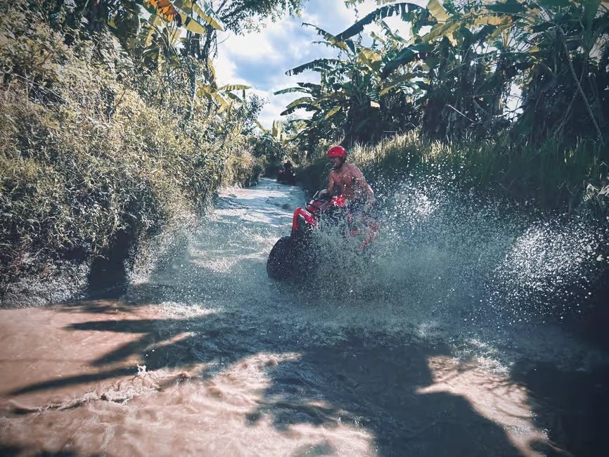 From Ubud: Bali ATV Ride and Ayung River Rafting Combo Tour